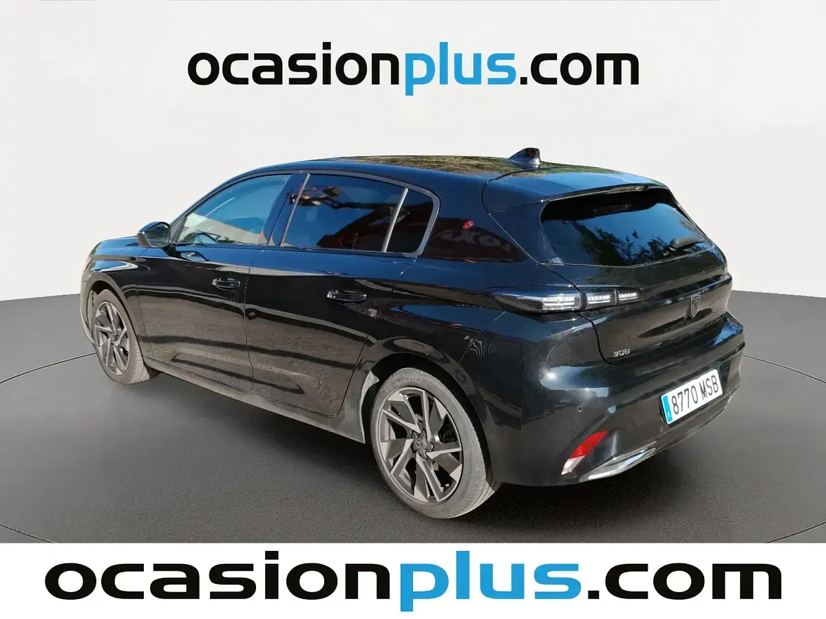 Usado Peugeot 308 Allure 130 CV (95 kW) 2024 Negro Utilitario