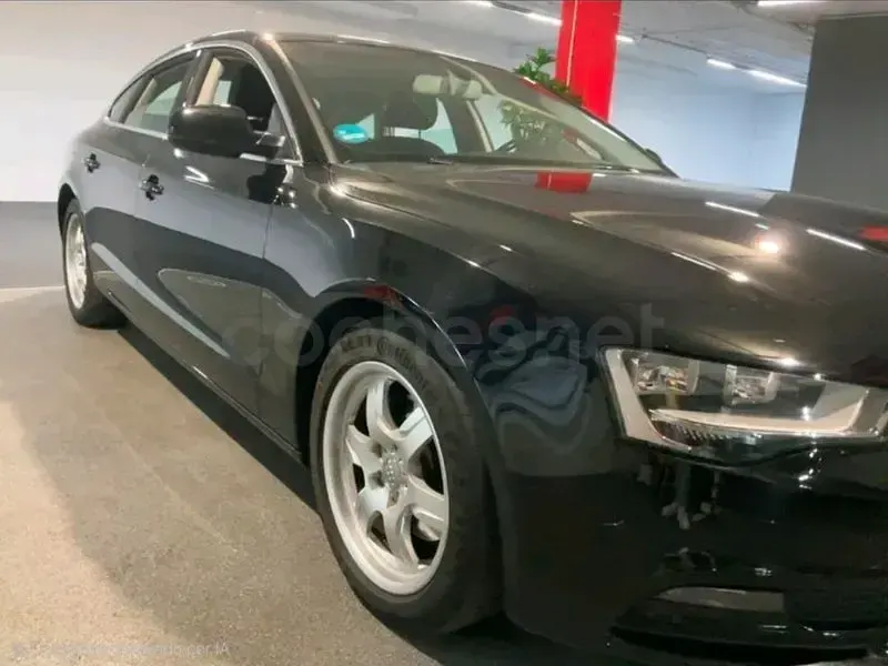 Usado Audi A5 Sportback 163 CV (119 kW) 2015 Negro Utilitario