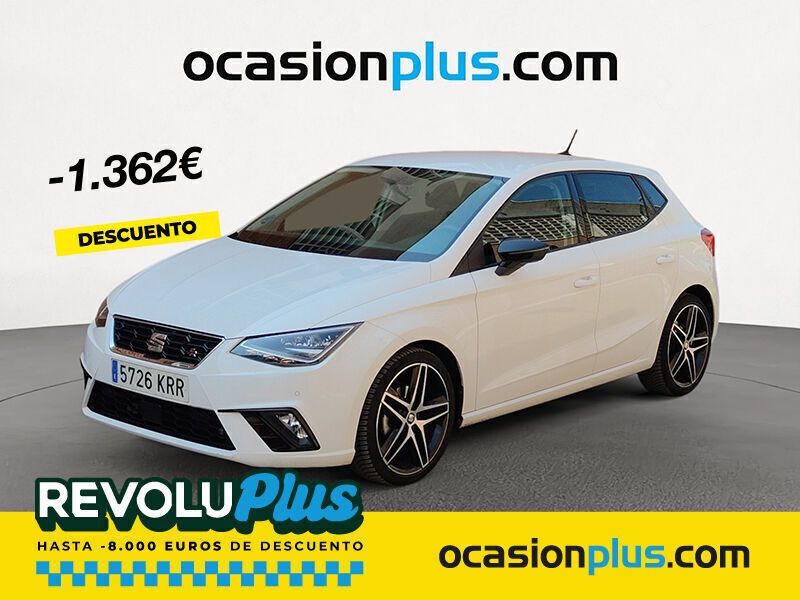 Blanco Usado 2018 Seat Ibiza FR Berlina | 14.990 € (Caro) - Imagen 1/4