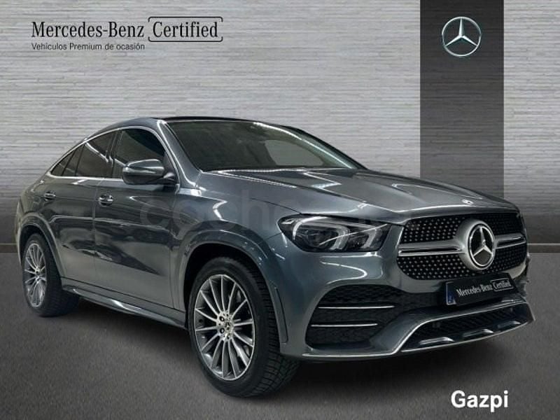 Usado Mercedes GLE350 AMG line 272 CV (200 kW) 2021 Gris / plata Coupe