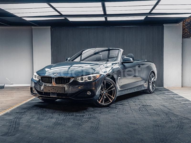 Negro Usado 2014 BMW 430 Cabriolet Sport Line Descapotable | 22.900 € (Precio justo) - Imagen 1/4