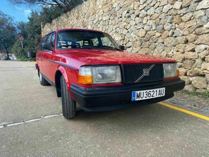 Usado Volvo 245 116 CV (85 kW) 1991 Rojo Familiar