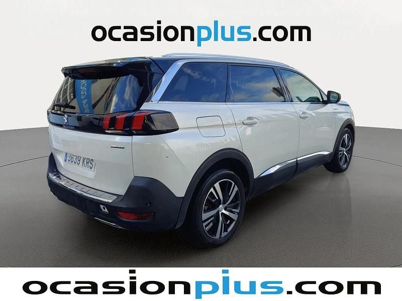 Usado Peugeot 5008 GT-line 130 CV (95 kW) 2018 Blanco SUV