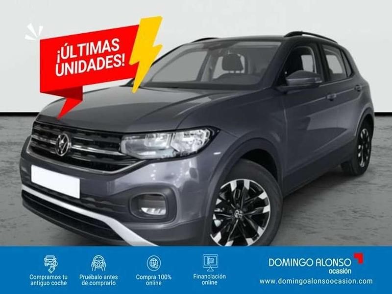Usado VW T-Cross 95 CV (69 kW) 2022 Gris SUV