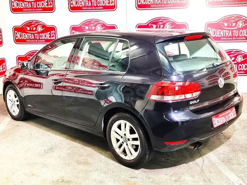 Usado VW Golf VI Sport 122 CV (89 kW) 2010 Negro Utilitario