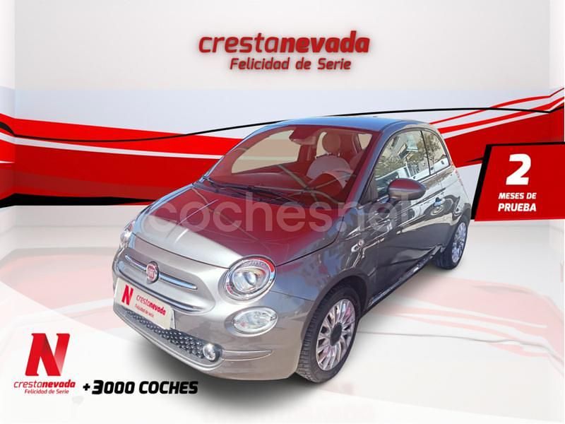 Gris / plata Usado 2020 Fiat 500 Lounge Berlina | 9490 € (Buen precio) - Imagen 1/4