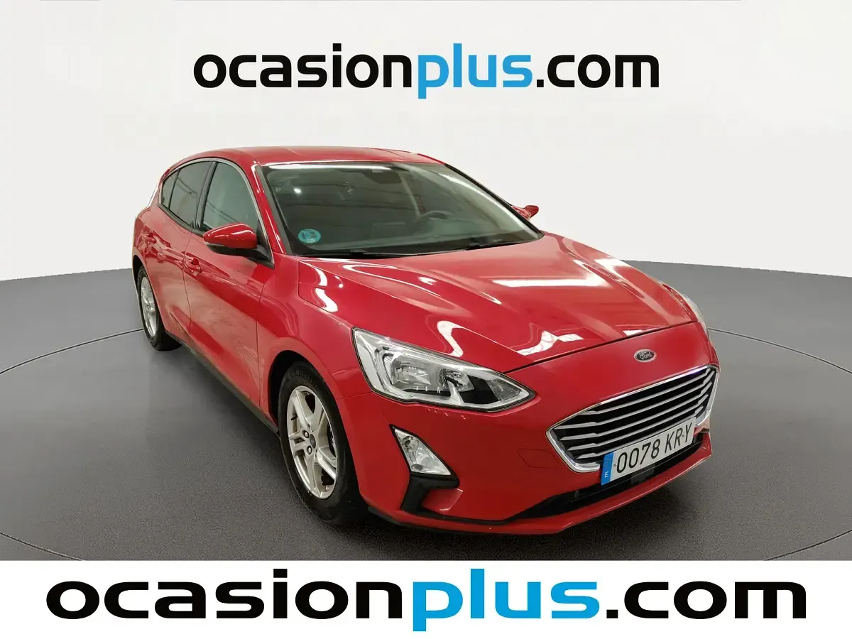 Usado Ford Focus Trend+ 125 CV (91 kW) 2018 Rojo Utilitario