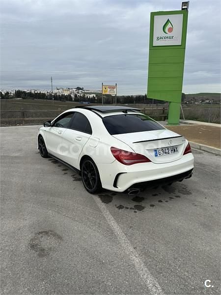 Usado Mercedes CLA220 170 CV (125 kW) 2013 Blanco Berlina