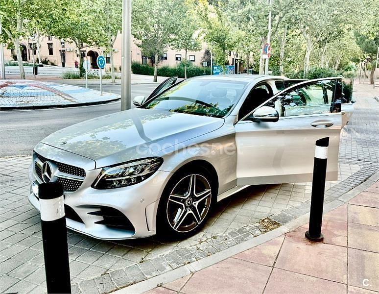 Gris / plata Usado 2019 Mercedes C200 Berlina | 26.900 € (Precio justo) - Imagen 1/4