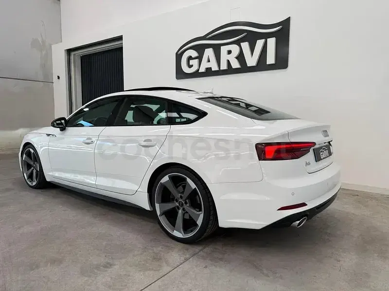 Usado Audi A5 Sportback S-Line 190 CV (139 kW) 2021 Blanco Utilitario