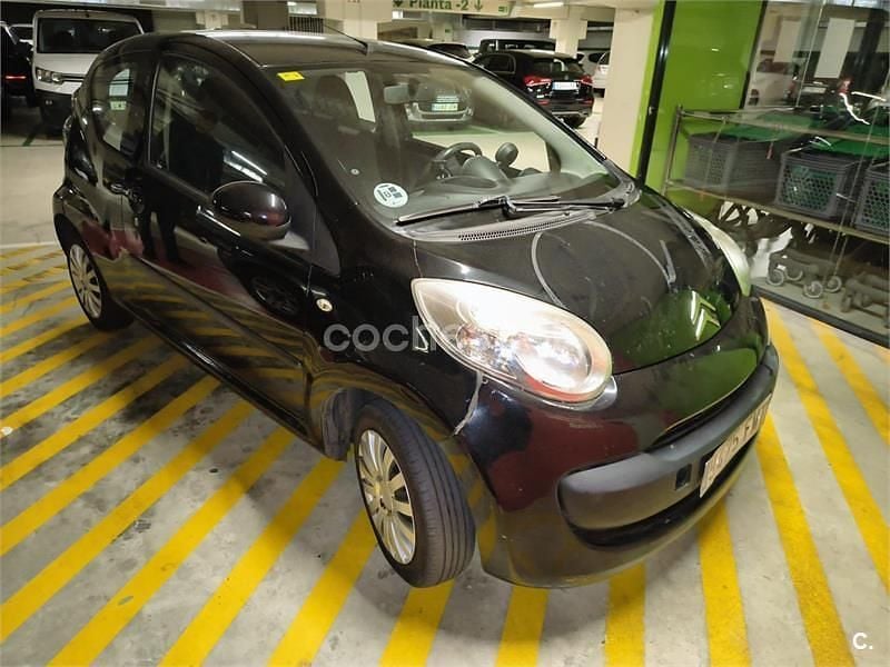 Usado Citroën C1 54 CV (39 kW) 2007 Negro Utilitario