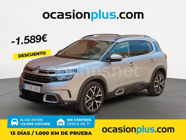 Gris / plata Usado 2021 Citroën C5 Aircross Shine SUV | 17.480 € (Precio justo) - Imagen 1/4