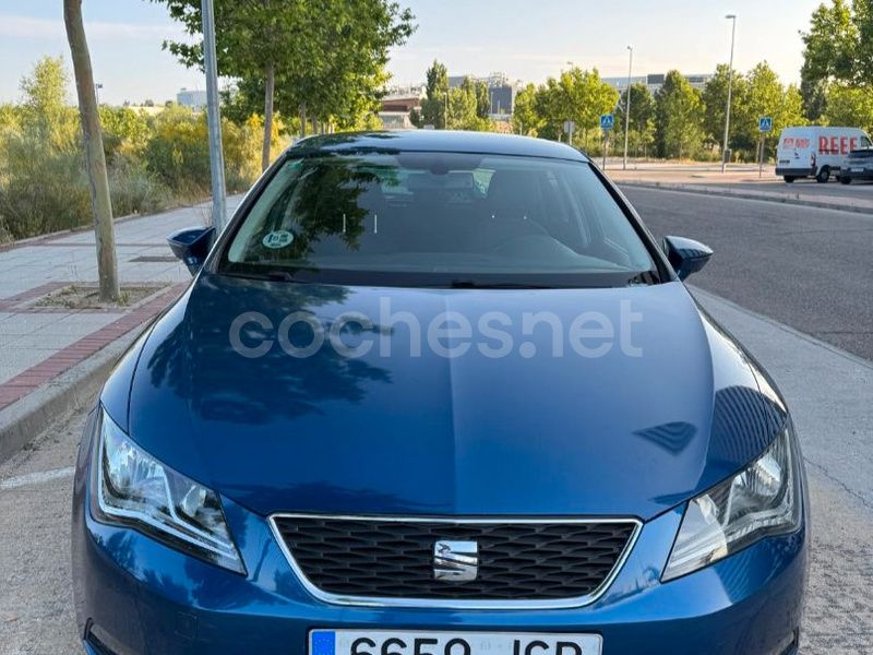 Azul Usado 2015 Seat Leon I-Tech Berlina | 9790 € (Precio justo) - Imagen 1/4