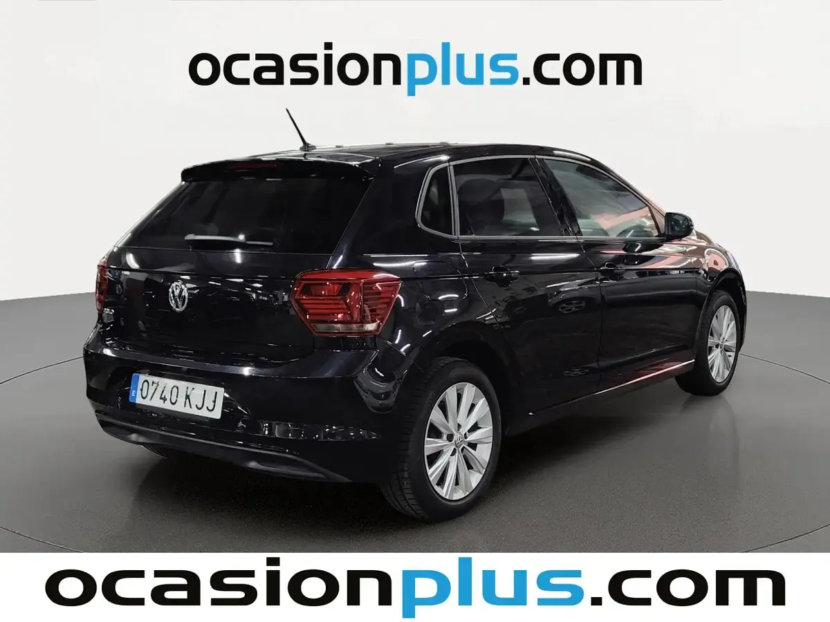Usado VW Polo Sportline 95 CV (69 kW) 2018 Negro Utilitario