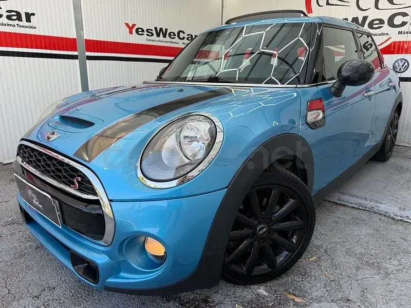 Usado Mini Cooper S 192 CV (141 kW) 2015 Azul Utilitario