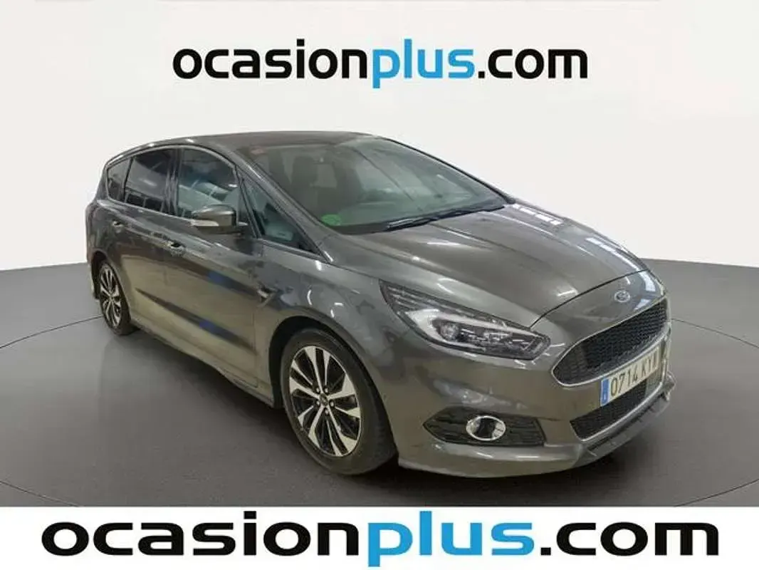 Usado Ford S-MAX ST-Line 150 CV (110 kW) 2019 Gris Monovolumen