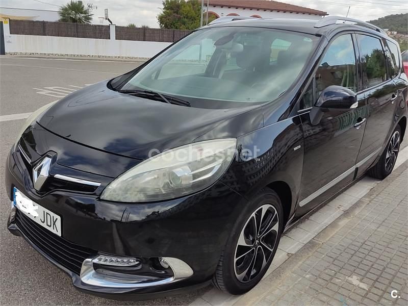 Negro Usado 2015 Renault Grand Scénic III Bose Edition Monovolumen | 7500 € (Buen precio) - Imagen 1/4