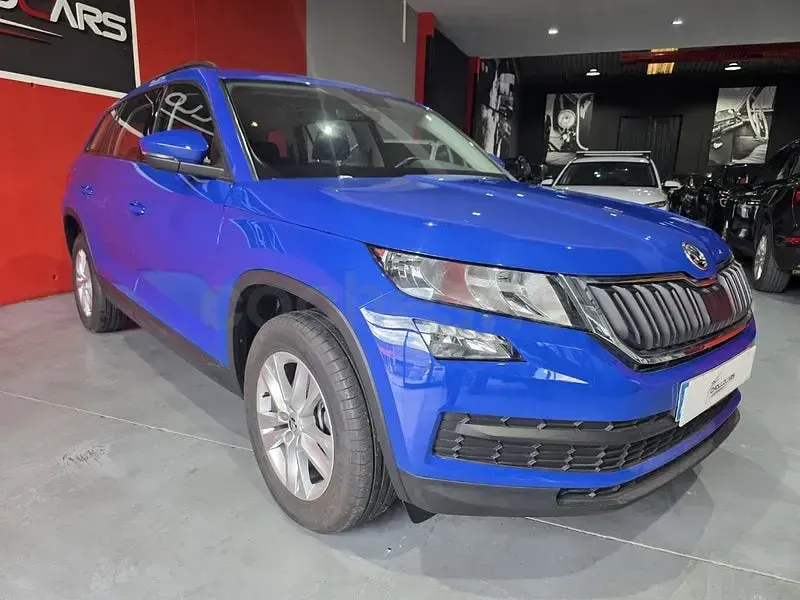 Usado Skoda Kodiaq Ambition 150 CV (110 kW) 2021 Azul SUV
