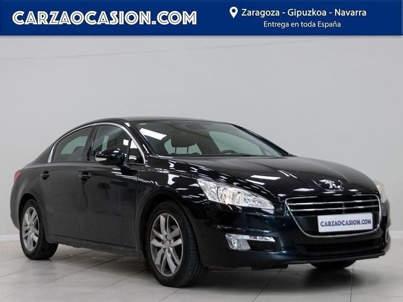Usado Peugeot 508 Active 140 CV (102 kW) 2013 Negro Berlina