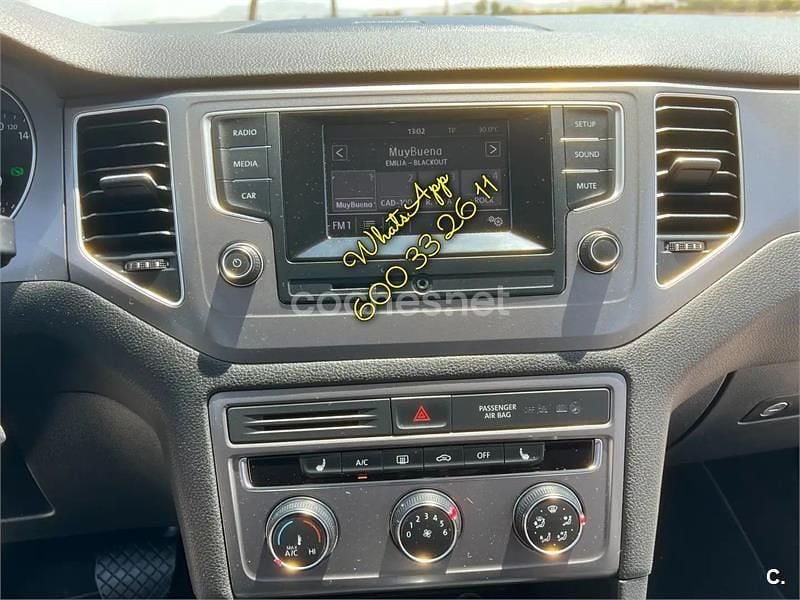 Usado VW Golf Sportsvan Edition 110 CV (80 kW) 2015 Blanco Monovolumen