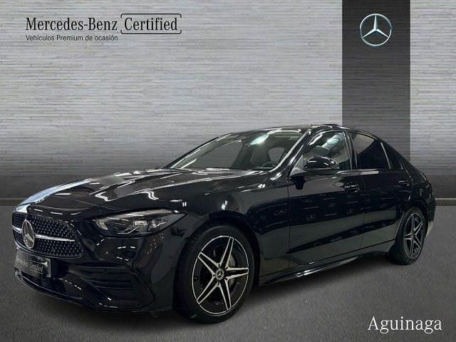 Negro obsidiana Usado 2025 Mercedes C220 AMG line | 45.890 € (Super precio) - Imagen 1/4