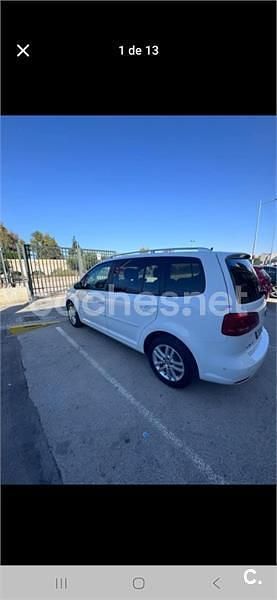 Blanco Usado 2014 VW Touran Business Monovolumen | 8300 € (Precio justo) - Imagen 1/4