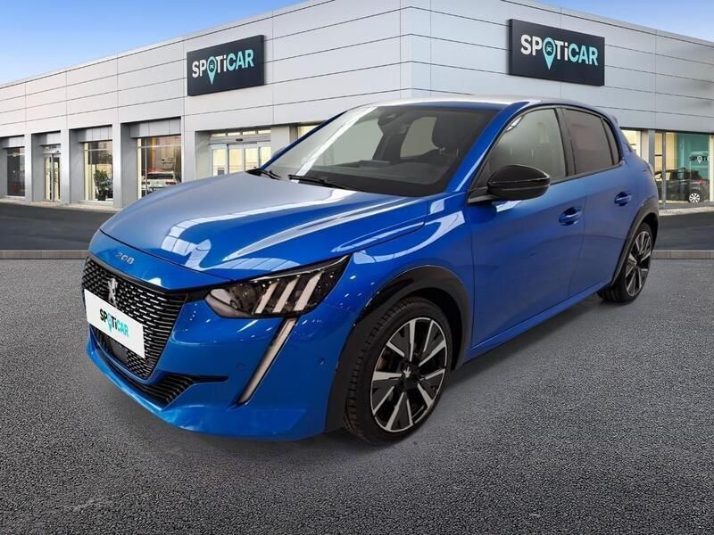 Azul Usado 2022 Peugeot 208 GT Utilitario | 15.990 € (Precio justo) - Imagen 1/4