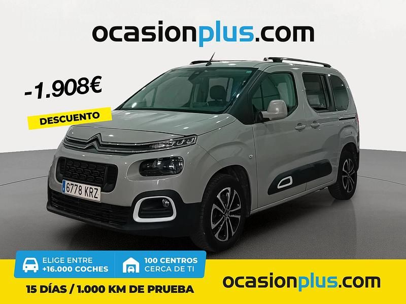 Beige Usado 2018 Citroën Berlingo Shine Monovolumen | 20.990 € (Precio justo) - Imagen 1/4