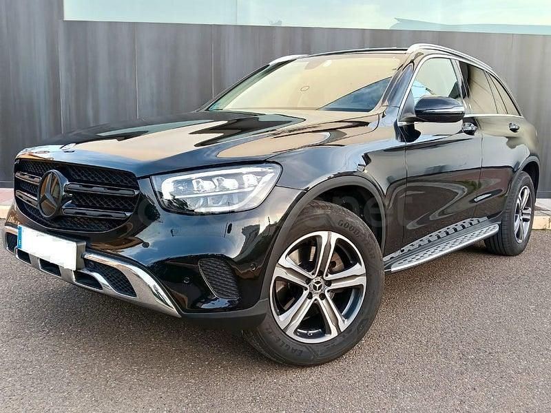 Usado Mercedes GLC220 194 CV (142 kW) 2022 Negro SUV