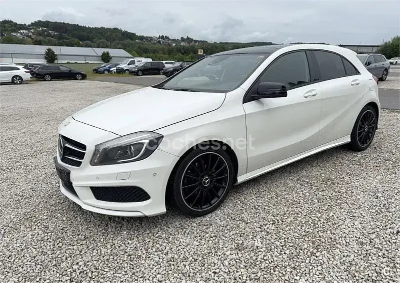 Usado Mercedes A250 AMG line 211 CV (155 kW) 2012 Blanco Utilitario