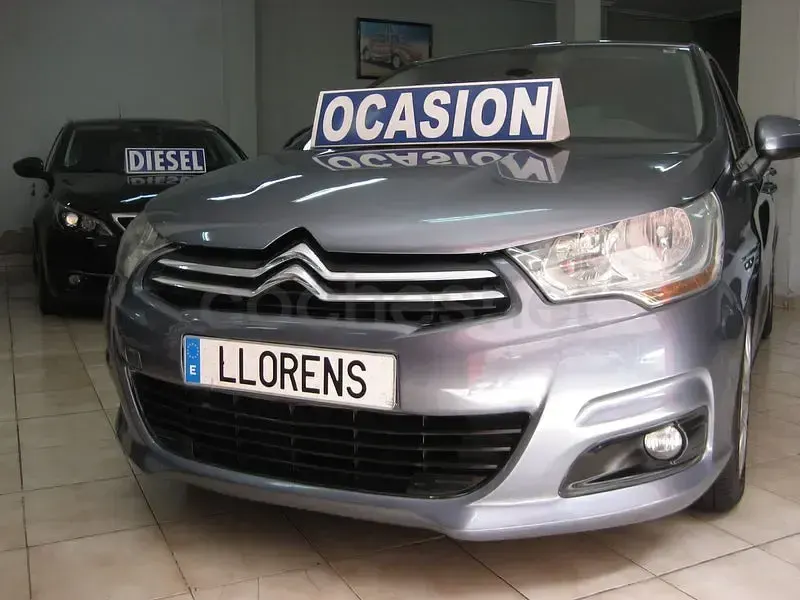 Usado Citroën C4 112 CV (82 kW) 2011 Gris / plata Berlina