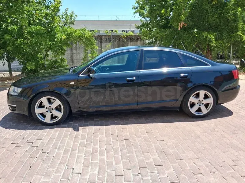 Usado Audi A6 S-Line 180 CV (132 kW) 2007 Negro Berlina