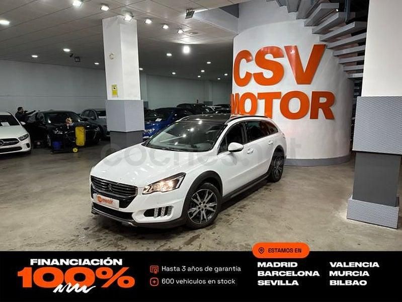 Usado Peugeot 508 RXH 200 CV (147 kW) 2015 Blanco Familiar