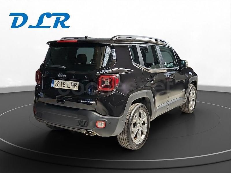 Usado Jeep Renegade Limited 190 CV (139 kW) 2021 Negro SUV