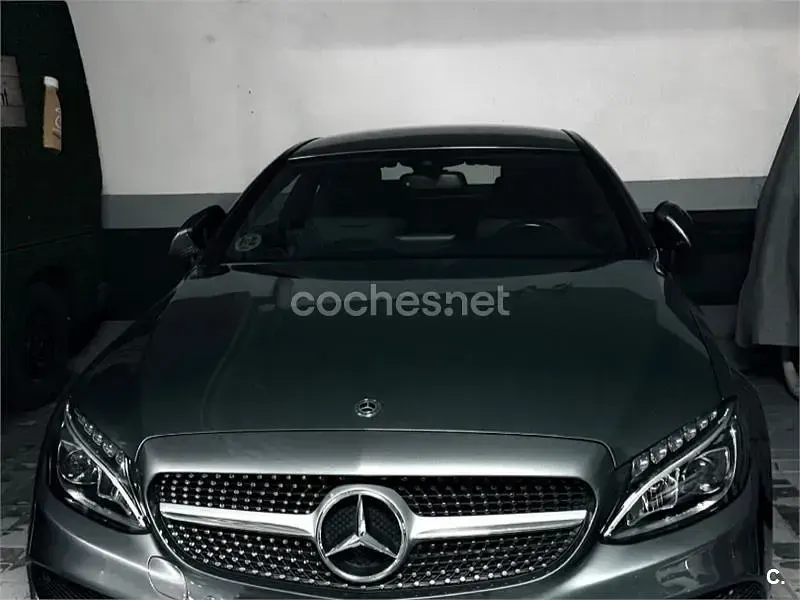 Usado Mercedes C220 170 CV (125 kW) 2017 Gris / plata Coupe