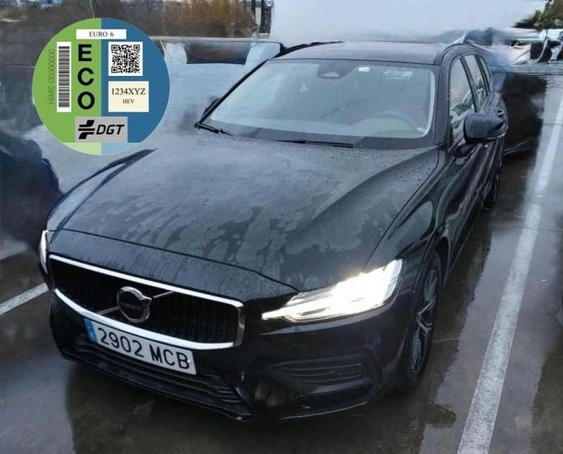 Negro Usado 2022 Volvo V60 Familiar | 29.400 € (Super precio) - Imagen 1/4
