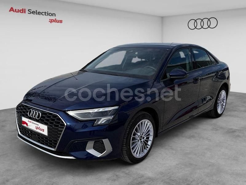 Azul Usado 2022 Audi A3 Advanced Plus Berlina | 24.500 € (Precio justo) - Imagen 1/4