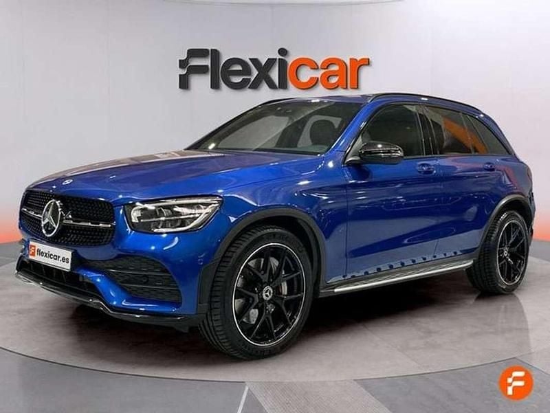 Usado Mercedes GLC220 194 CV (142 kW) 2021 Azul SUV
