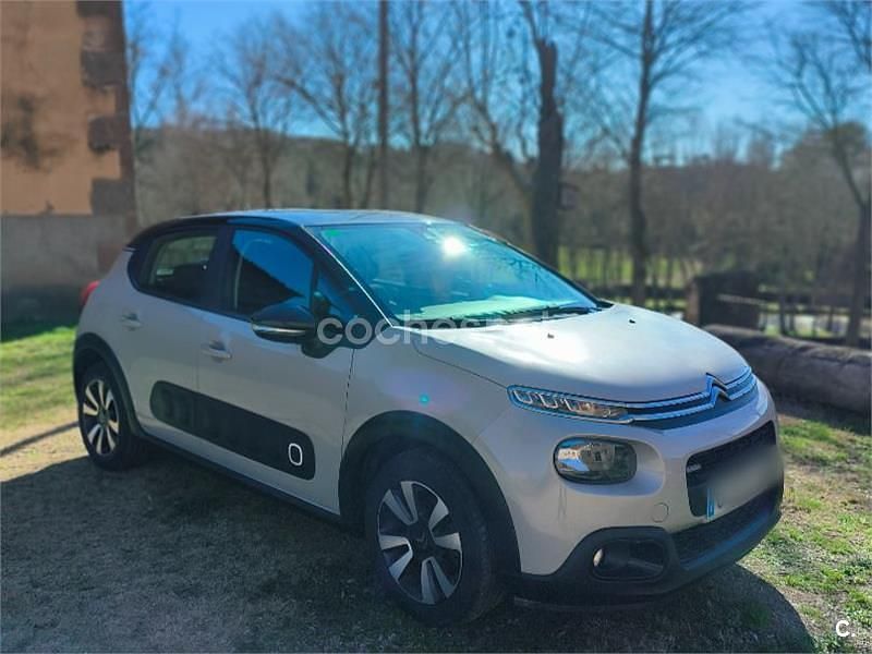 Usado Citroën C3 Feel 82 CV (60 kW) 2017 Gris / plata Berlina