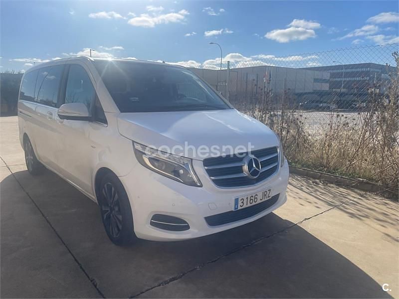 Usado Mercedes V220 Exclusive 163 CV (119 kW) 2016 Blanco Monovolumen