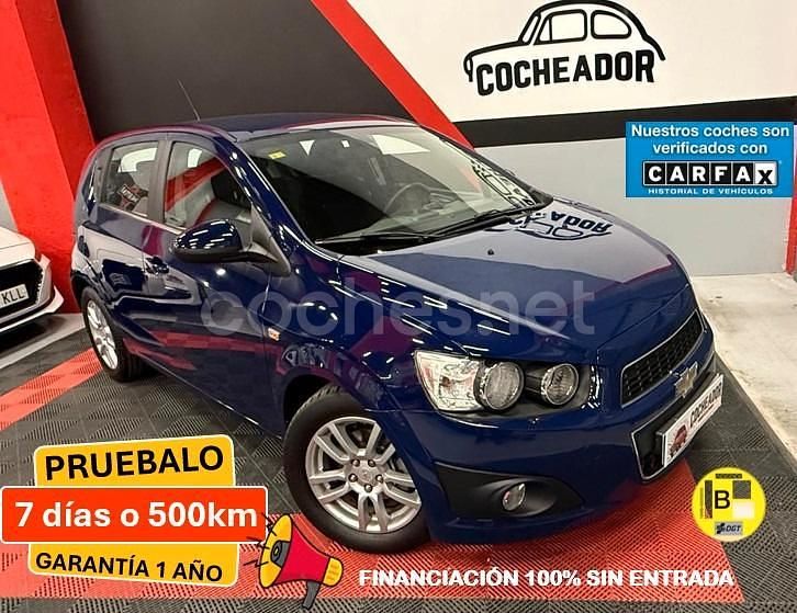 Azul Usado 2014 Chevrolet Aveo LT Berlina | 6999 € (Precio justo) - Imagen 1/3