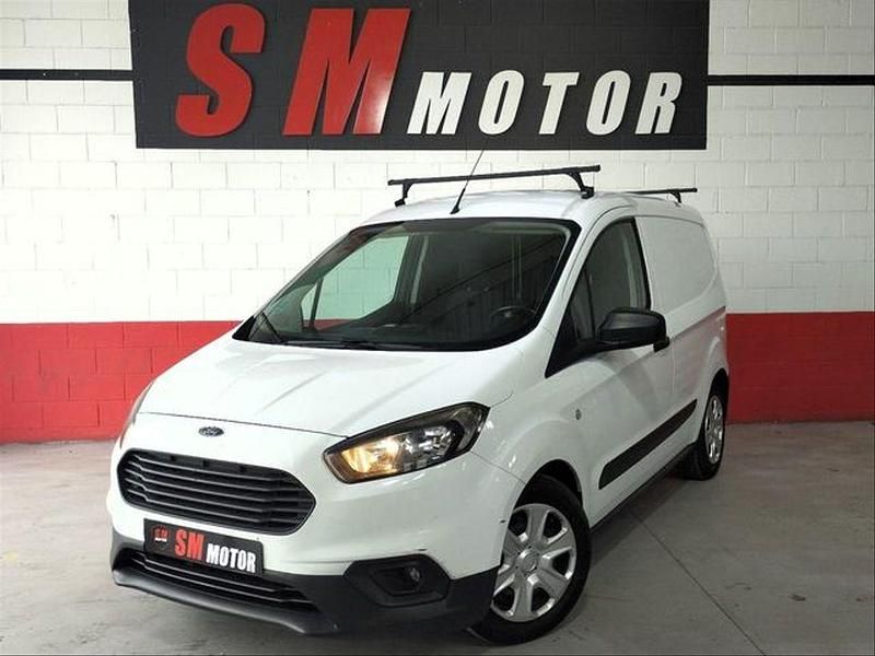 Blanco Usado 2018 Ford Transit Ambiente Van | 9790 € (Precio justo) - Imagen 1/4