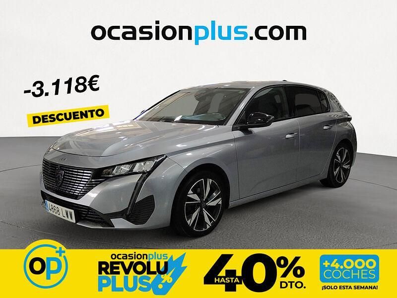Usado Peugeot 308 Allure 130 CV (95 kW) 2022 Gris / plata Berlina
