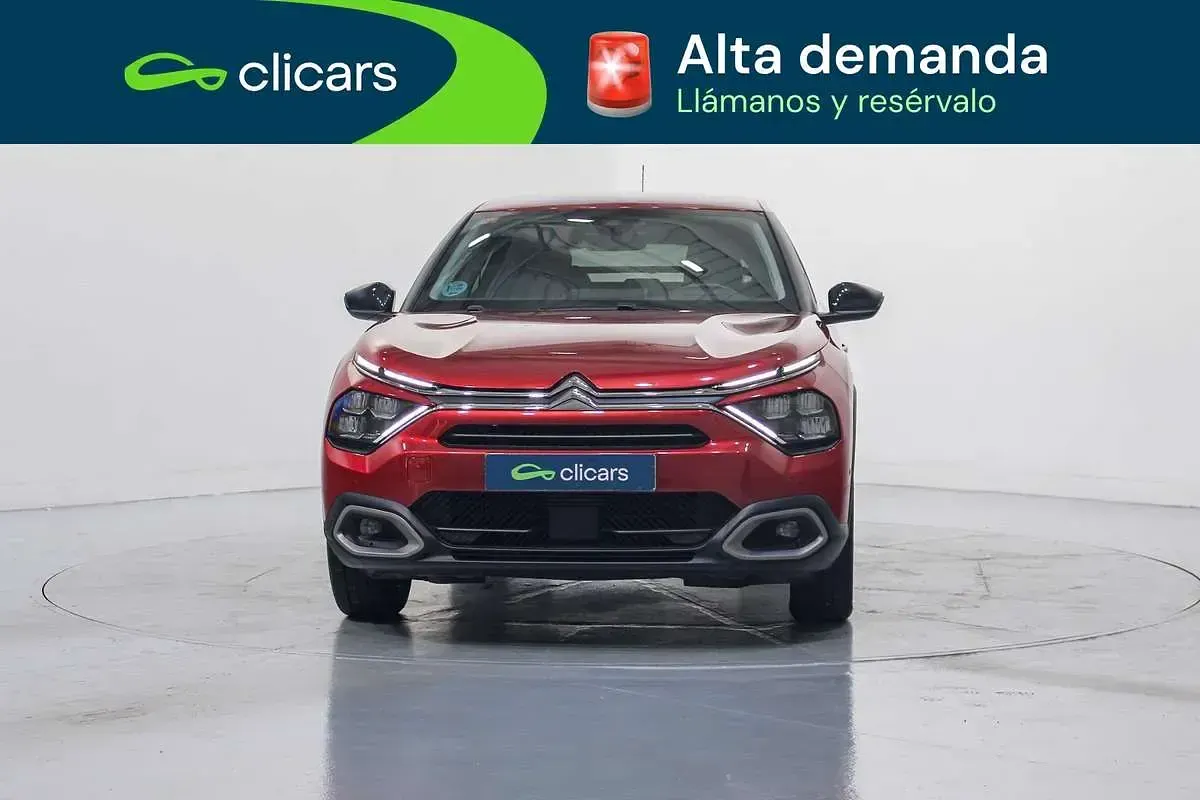 Usado Citroën C4 PureTech 131 CV (96 kW) 2021 Rojo Utilitario