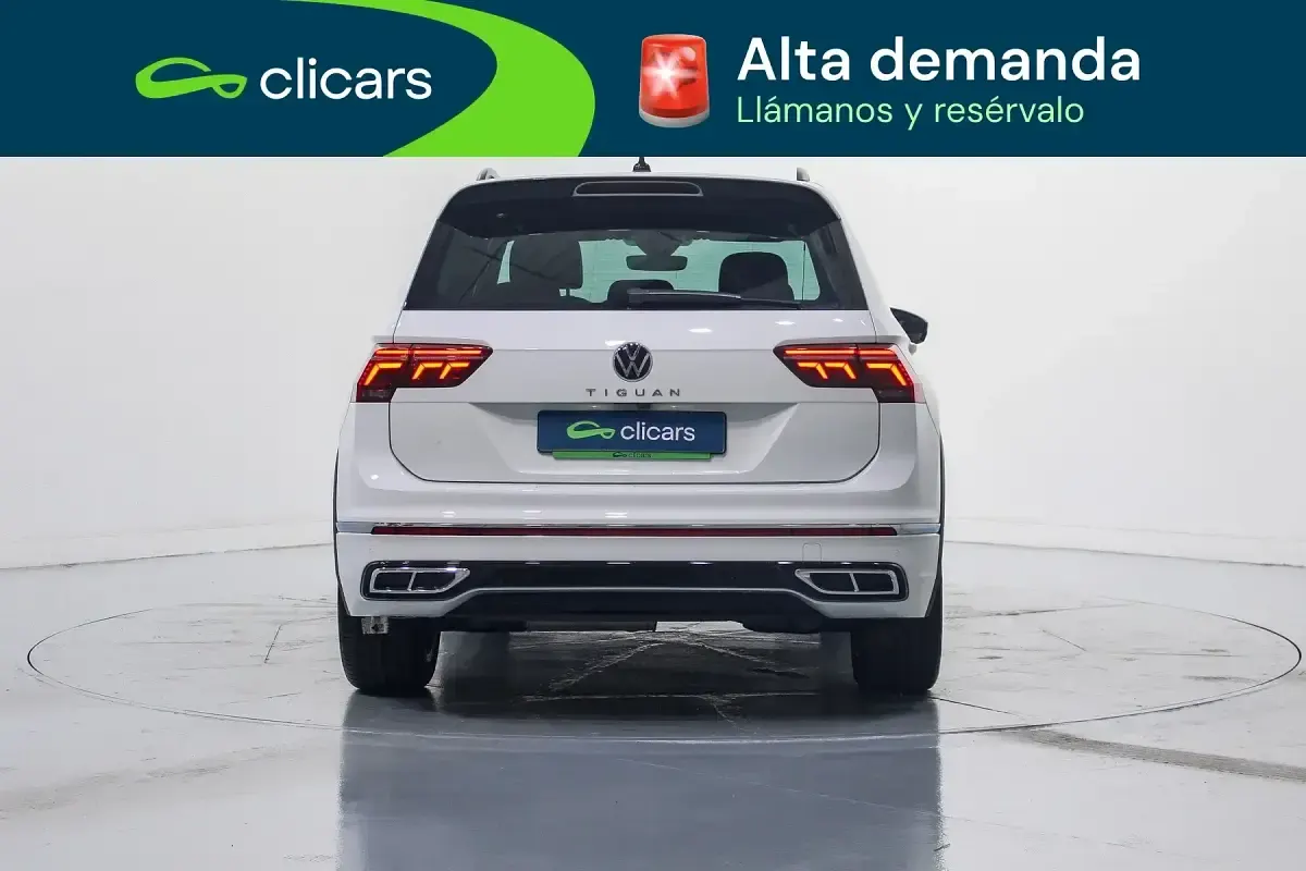 Usado VW Tiguan R-line 150 CV (110 kW) 2022 Blanco SUV