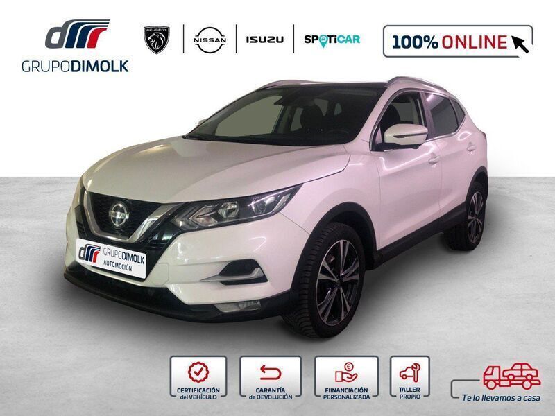 Sapporo white (sólido) Usado 2021 Nissan Qashqai N-Connecta SUV | 21.900 € (Precio justo) - Imagen 1/4