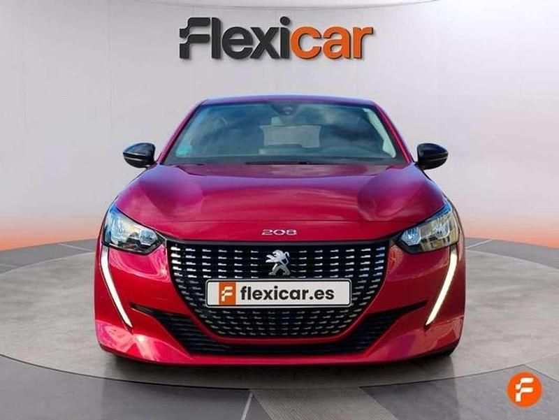 Usado Peugeot 208 Active 102 CV (75 kW) 2022 Rojo Utilitario