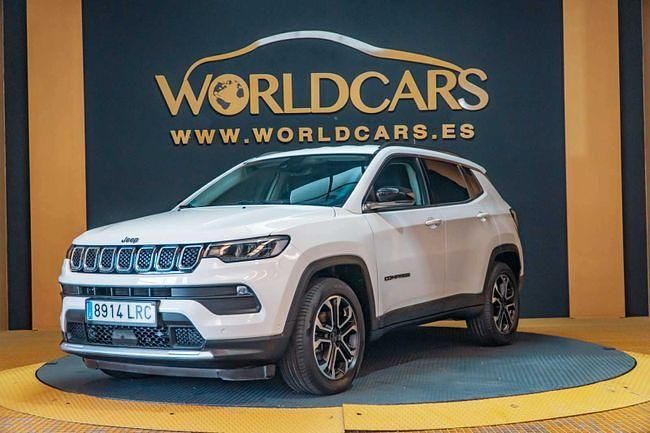Usado Jeep Compass Limited 130 CV (95 kW) 2021 Blanco SUV