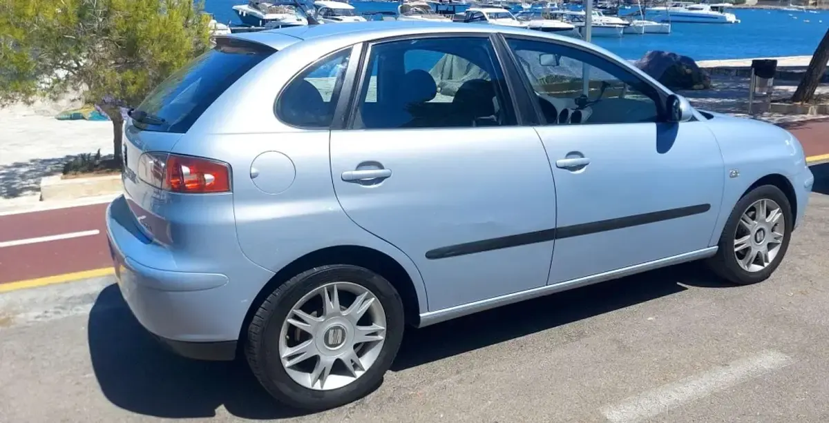 Usado Seat Ibiza 75 CV (55 kW) 2003 Gris Utilitario