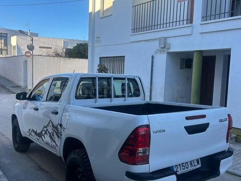 Usado Toyota HiLux 150 CV (110 kW) 2018 Blanco Recogida